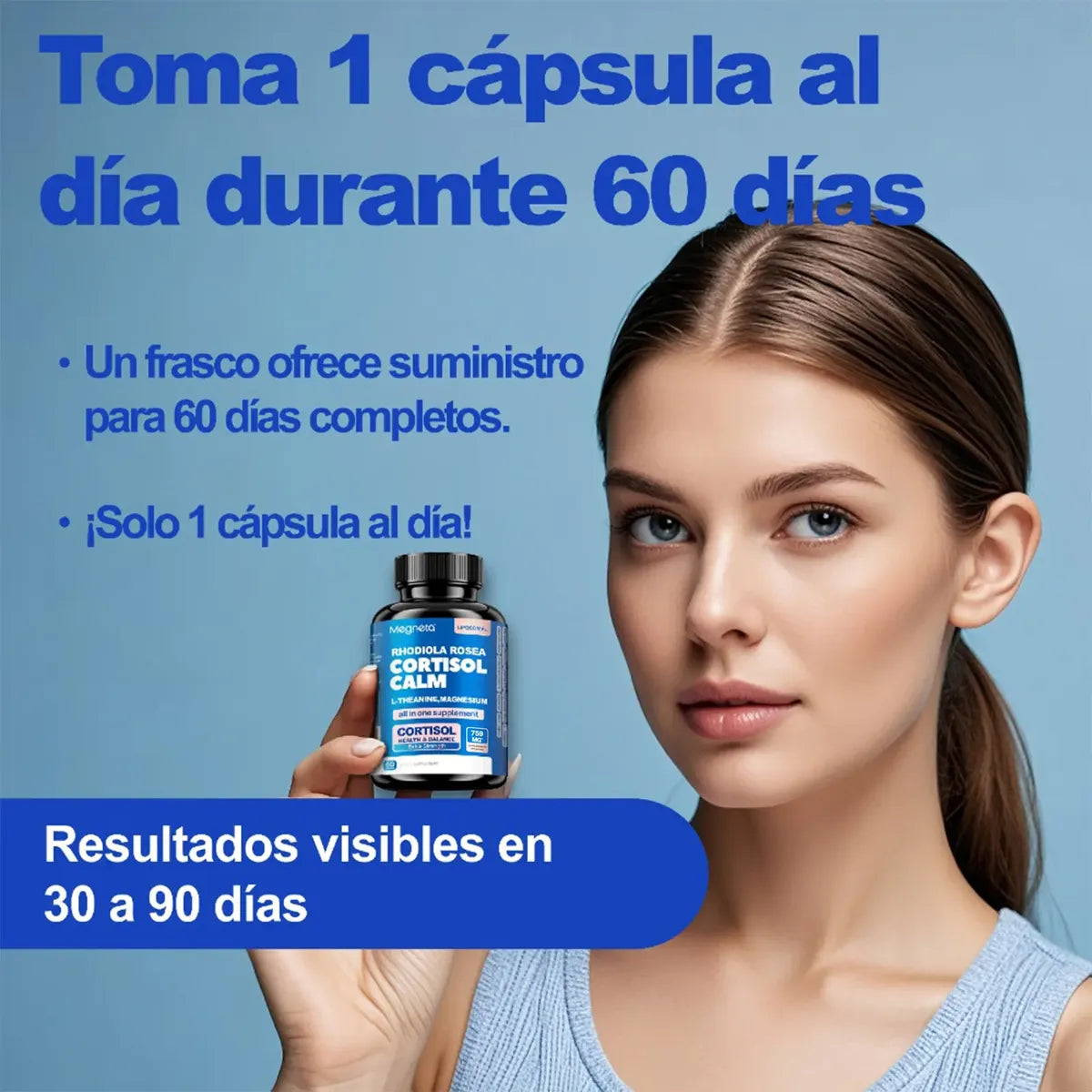 SUPLEMENTO CORTISOL TODO EN 1 + ENVÍO GRATIS